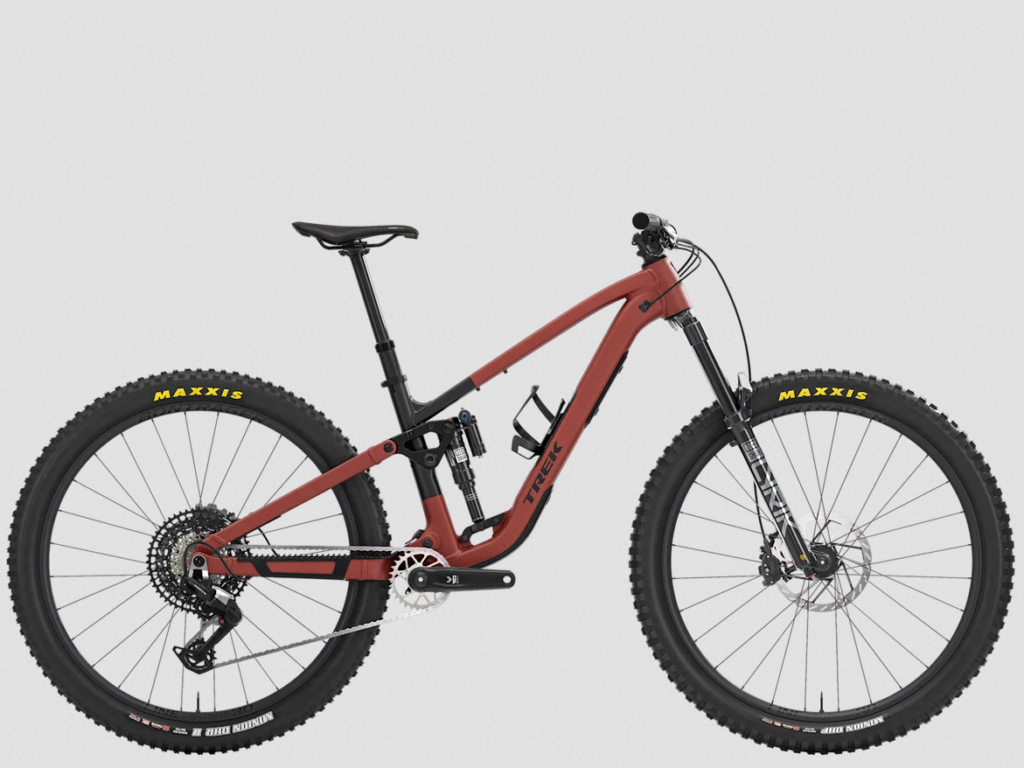 C.lesvelos-Trek-Fuel-Ex-9-Eagle-90-Matte Sedona RedPennyflake Splatter