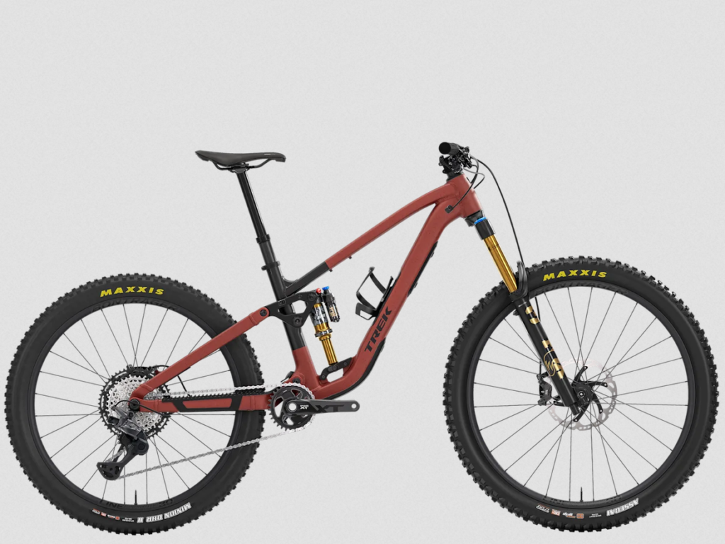 C.lesvelos-Trek-Fuel-Mx-9-XT-Matte Sedona RedPennyflake Splatter