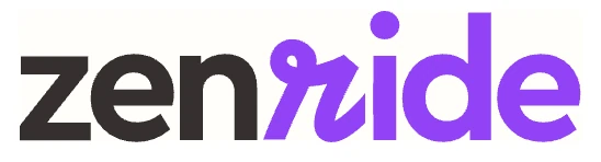 Logo Zenride violet