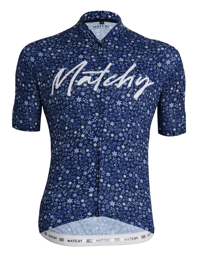 Clesvelos-Matchy-Maillot-Origins-floral-bleu