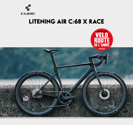 c.lesvelos-cube-litening air -velo-de l'année -le cycle